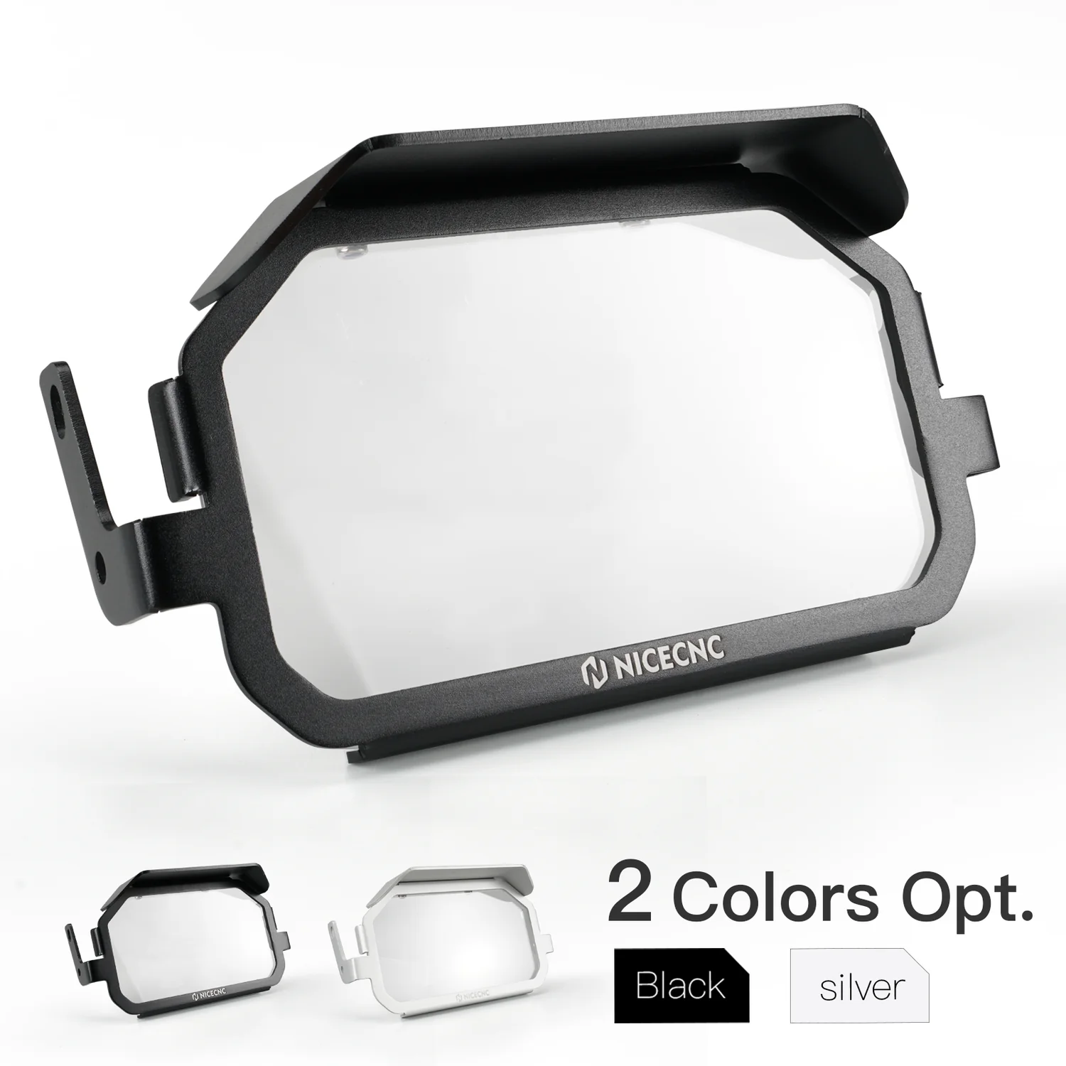 NICECNC Display Screen Anti-Theft Frame for BMW R1200GS/R1250GS – Black